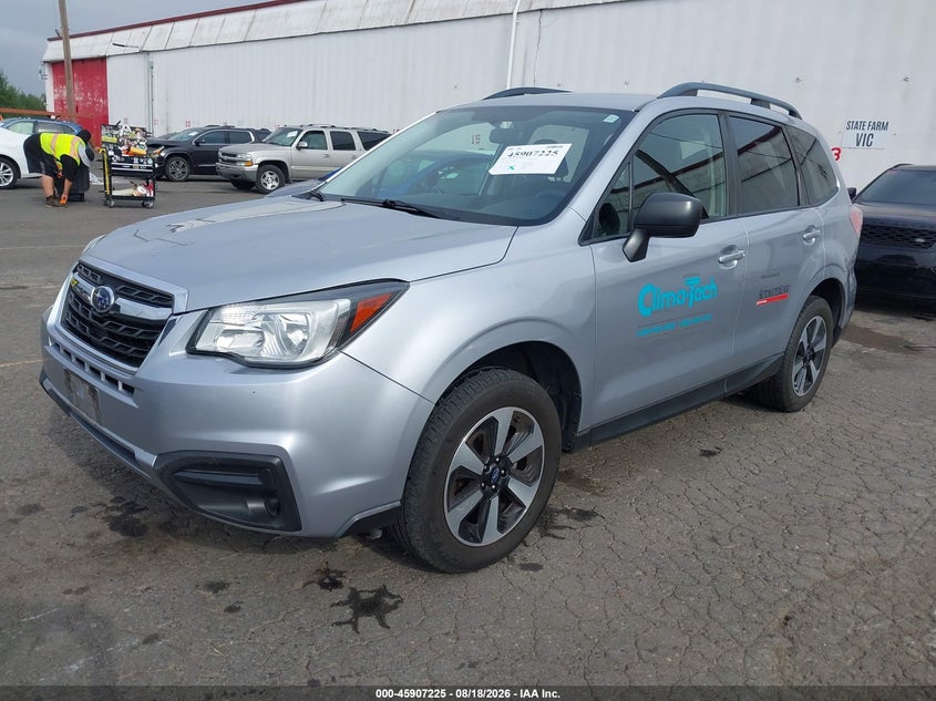 2018 Subaru Forester, Rear, IAAI, VIN JF2SJABC4JH534805 — photo 2