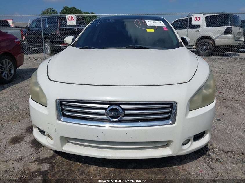 NISSAN MAXIMA 2012 VIN 1N4AA5AP3CC801668