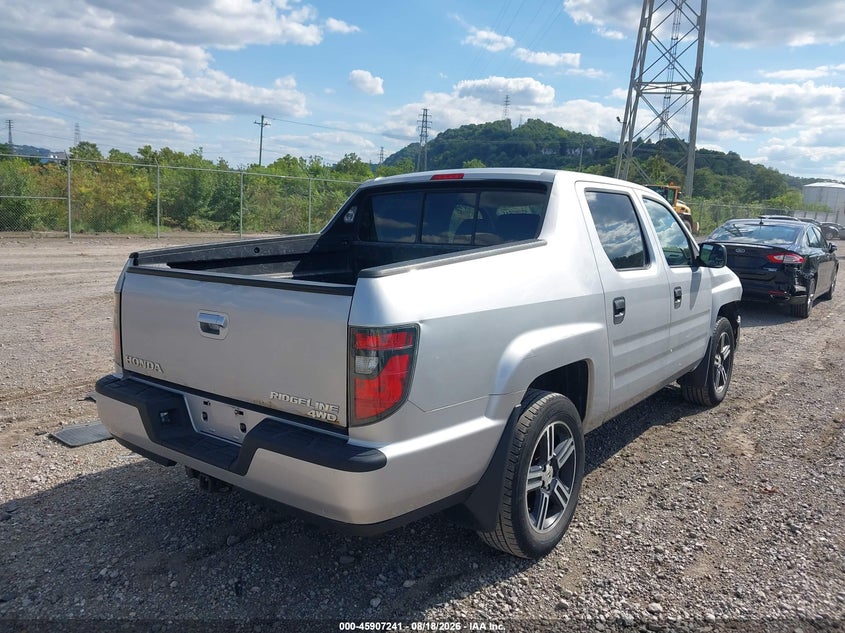 Vin: 5fpyk1f72eb001500, lot: 46406309, honda ridgeline sport 20144