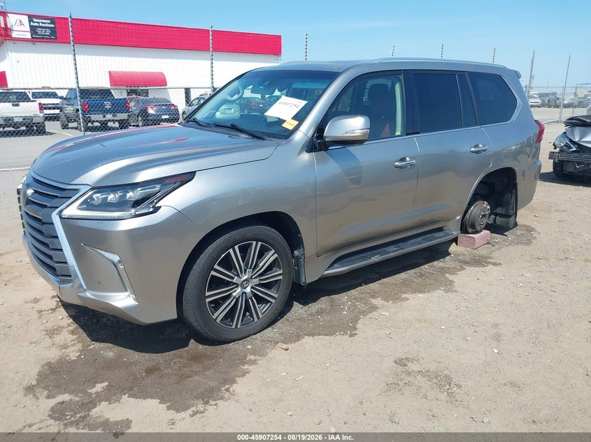 2018 Lexus LX, Ходовая, IAAI, VIN JTJHY7AXXJ4272367 — фото 2