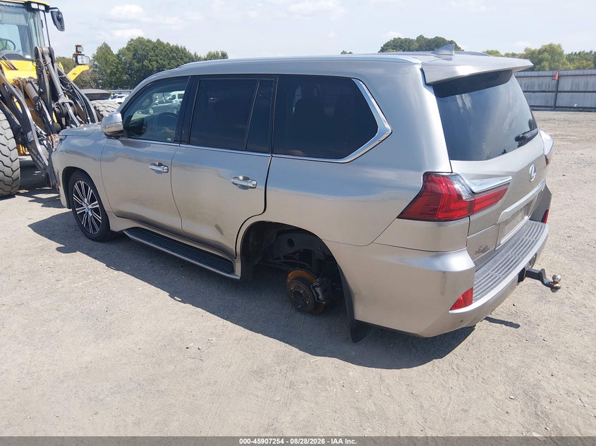 Vin: jtjhy7axxj4272367, lot: 46406321, lexus lx 570 three-row 20183