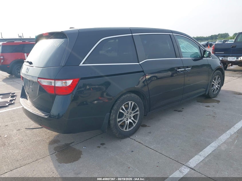 Vin: 5fnrl5h62bb058331, lot: 46406335, honda odyssey ex-l 20114