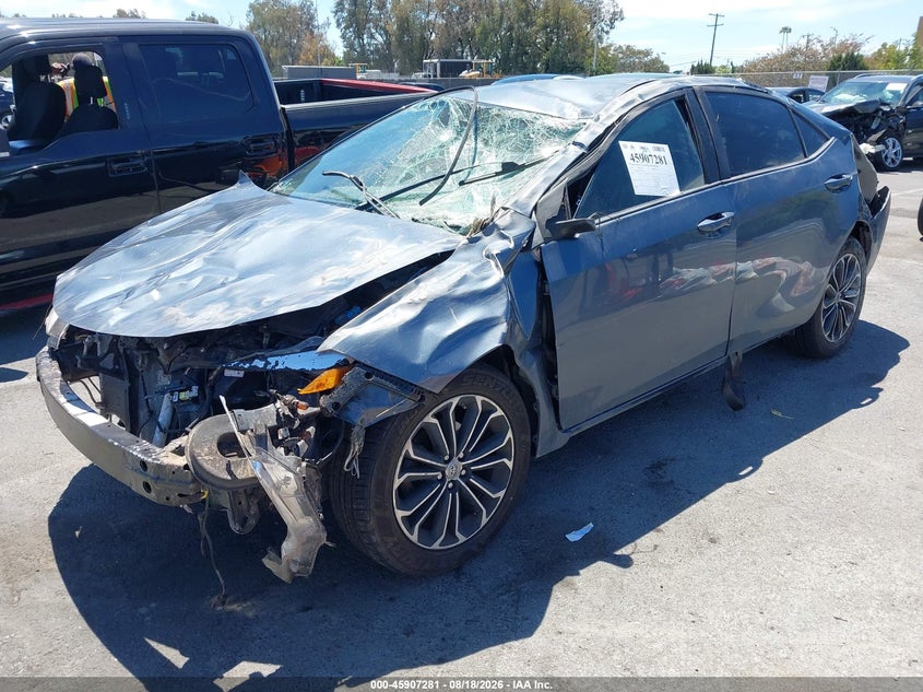2016 TOYOTA COROLLA auction photo 2