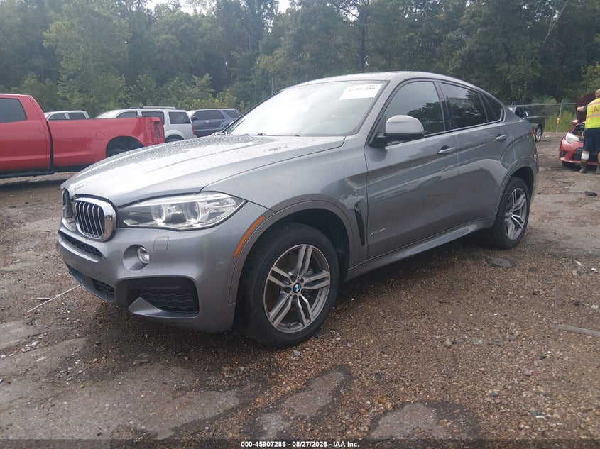 2017 BMW X6 auction photo 2