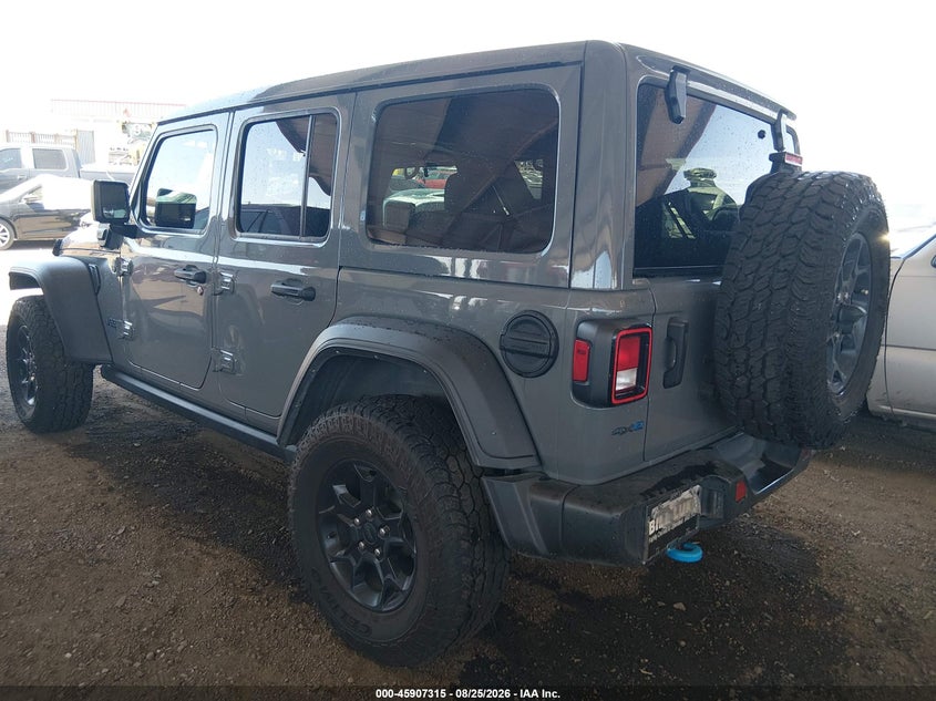 JEEP WRANGLER 4XE 2023 VIN 1C4JJXN67PW623128