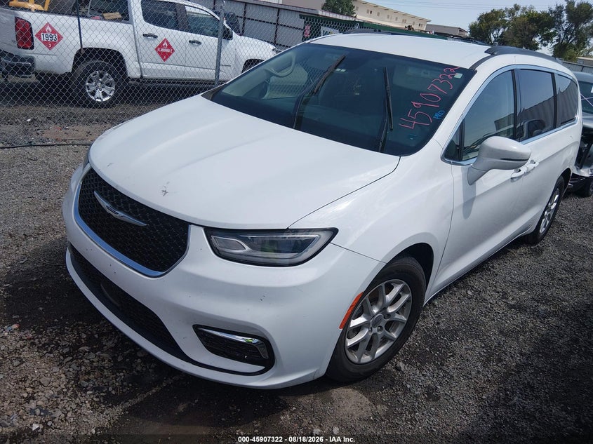 Vin: 2c4rc1bg1nr116190, lot: 46406390, chrysler pacifica touring l 20222