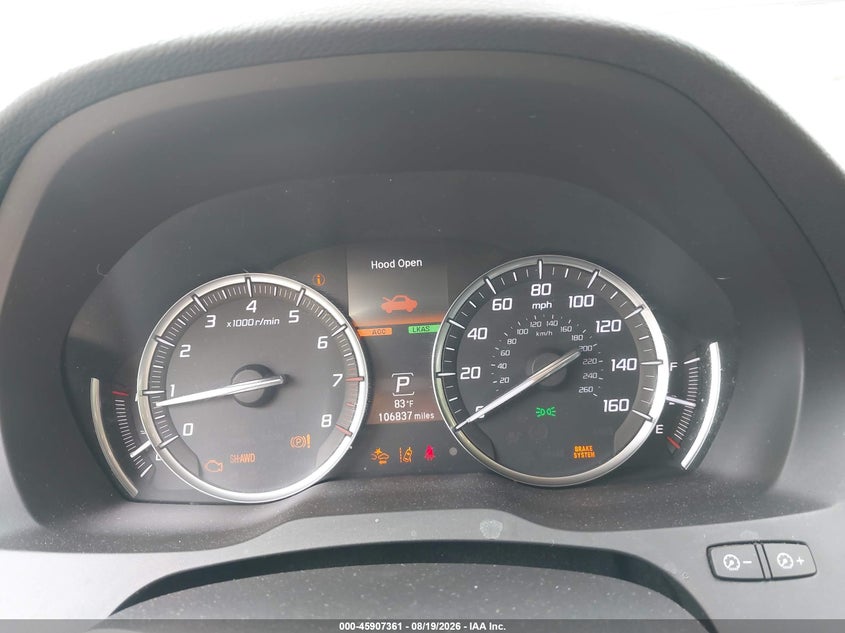 2017 ACURA MDX SPORT UTILITY VEHICLE 3.5L V-6 DI, VVT, 290HP