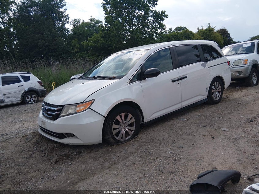 2014 HONDA ODYSSEY auction photo 2