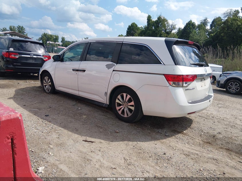 2014 HONDA ODYSSEY auction photo 3