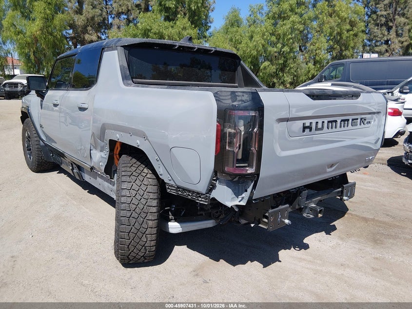 Vin: 1gt10ddb2su105593, lot: 46406499, gmc hummer ev pickup e4wd 3x 20253