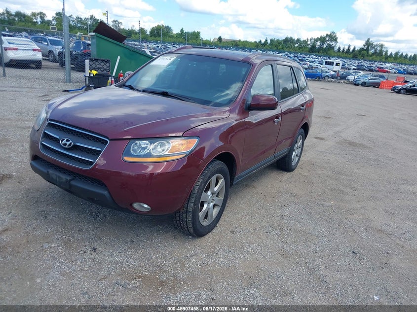 2008 HYUNDAI SANTA FE auction photo 2