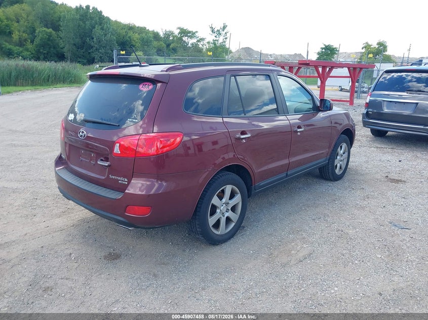 2008 HYUNDAI SANTA FE auction photo 4