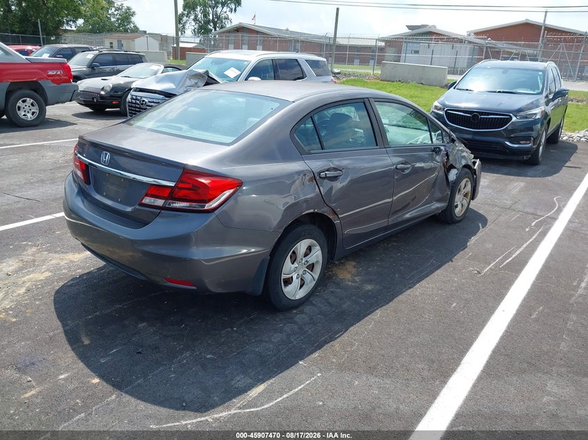 2014 HONDA CIVIC auction photo 4