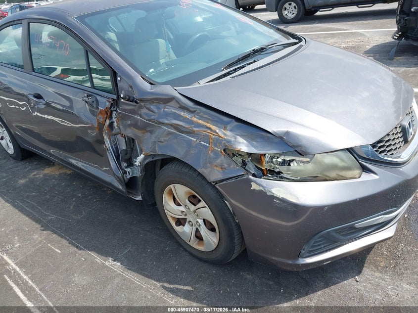 2014 HONDA CIVIC auction photo 6