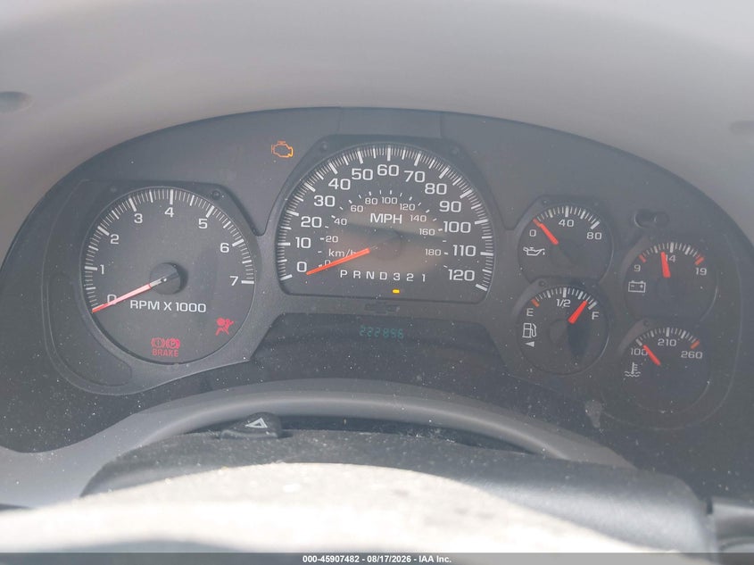 CHEVROLET TRAILBLAZER 2006 VIN 1GNDT13S062173274