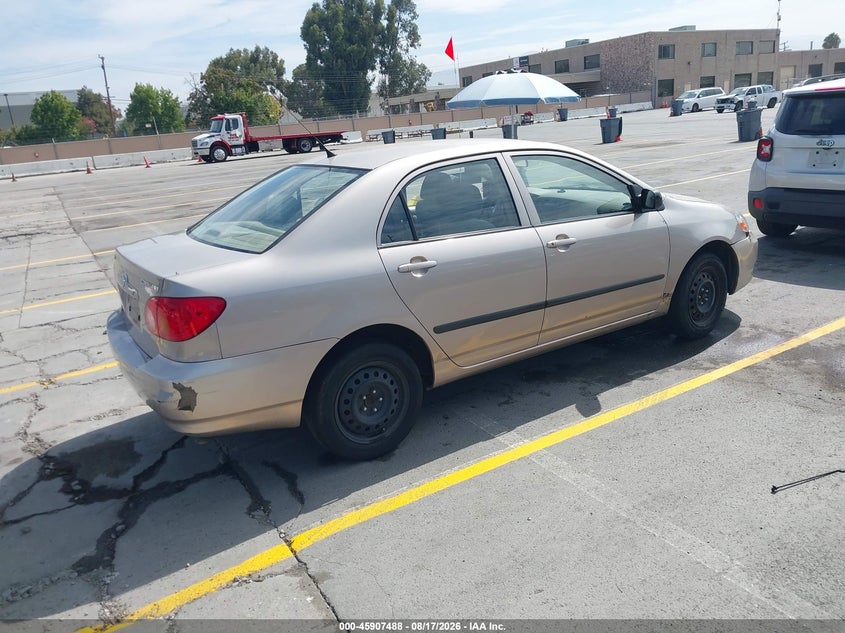 2003 TOYOTA COROLLA SEDAN 1.8L I-4 DOHC, VVT, 130HP