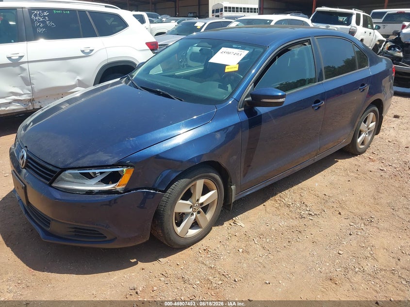 2012 Volkswagen Jetta, Удар спереди, IAAI, VIN 3VWLL7AJ7CM407171 — фото 2