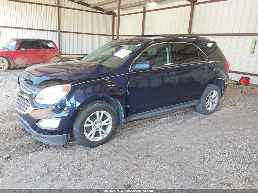 2017 Chevrolet Equinox, Right Front, IAAI, VIN 2GNALCEK9H6168009 — photo 2
