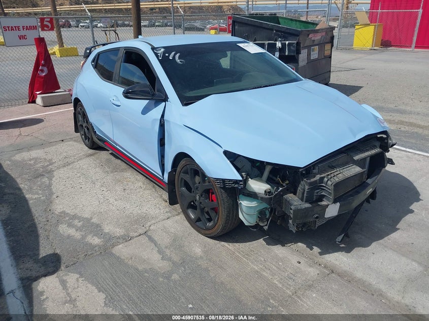 2019 Hyundai Veloster N, Перед, IAAI, VIN KMHT36AH4KU001591