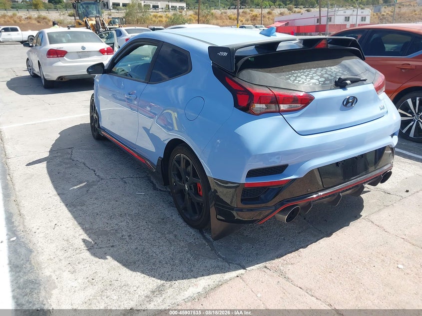 Vin: kmht36ah4ku001591, lot: 46406603, hyundai veloster n 20193
