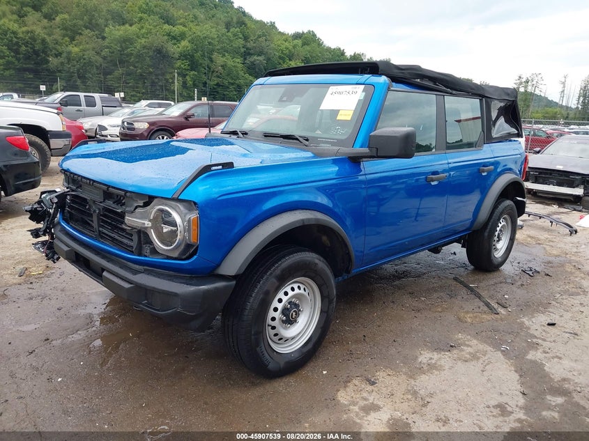 2022 Ford Bronco, Right Side, IAAI, VIN 1FMEE5BP9NLA93360 — photo 2