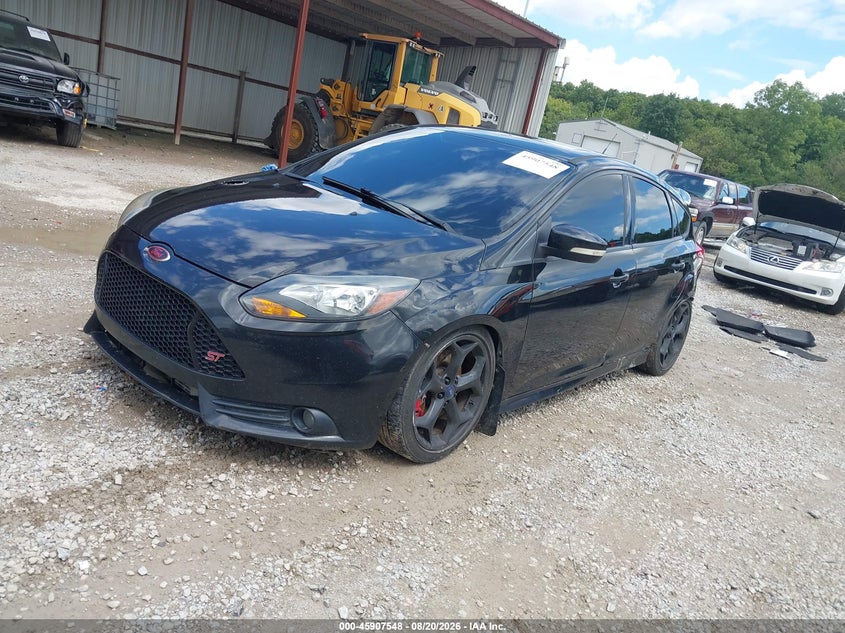 Vin: 1fadp3l93el338481, lot: 46406616, ford focus st 20142