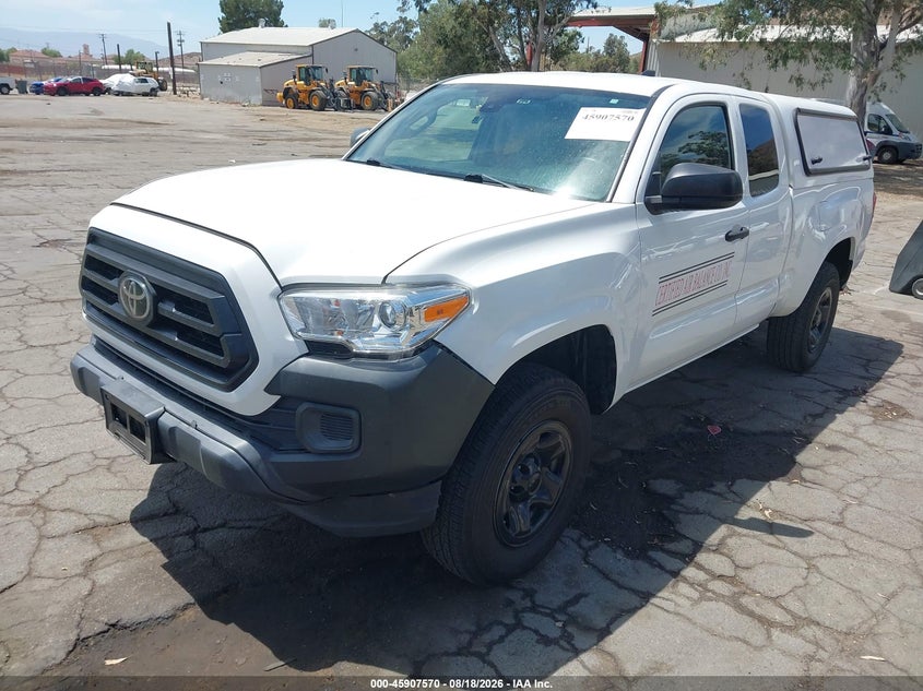 2021 Toyota Tacoma, Удар ззаду, IAAI, VIN 3TYRX5GN6MT027986 — фото 2