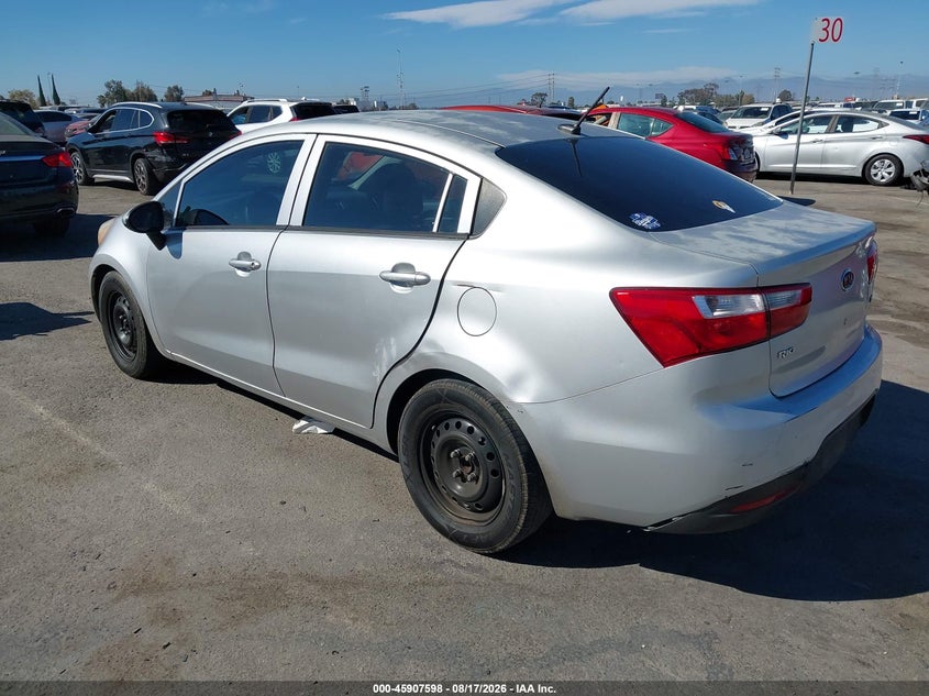 2012 KIA RIO auction photo 3