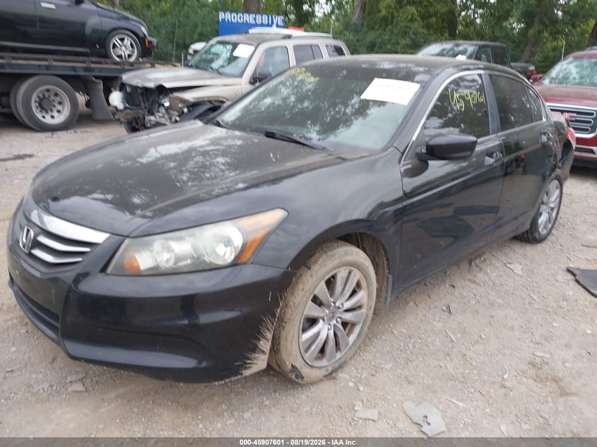 2012 Honda Accord, Удар сзади, IAAI, VIN 1HGCP2F71CA221809 — фото 2