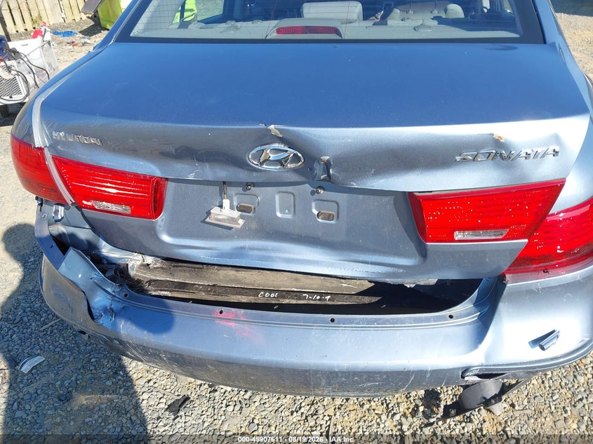 HYUNDAI SONATA 2010 VIN 5NPET4ACXAH617617