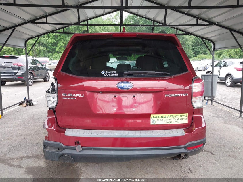 SUBARU FORESTER 2018 VIN JF2SJAGC3JH426572