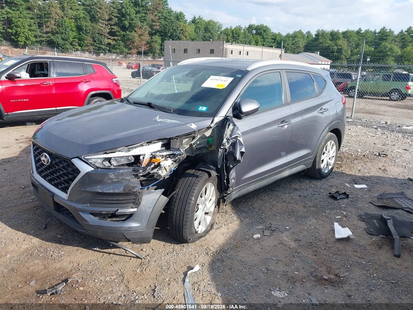2019 Hyundai Tucson, Left Front, IAAI, VIN KM8J3CA41KU079135 — photo 2