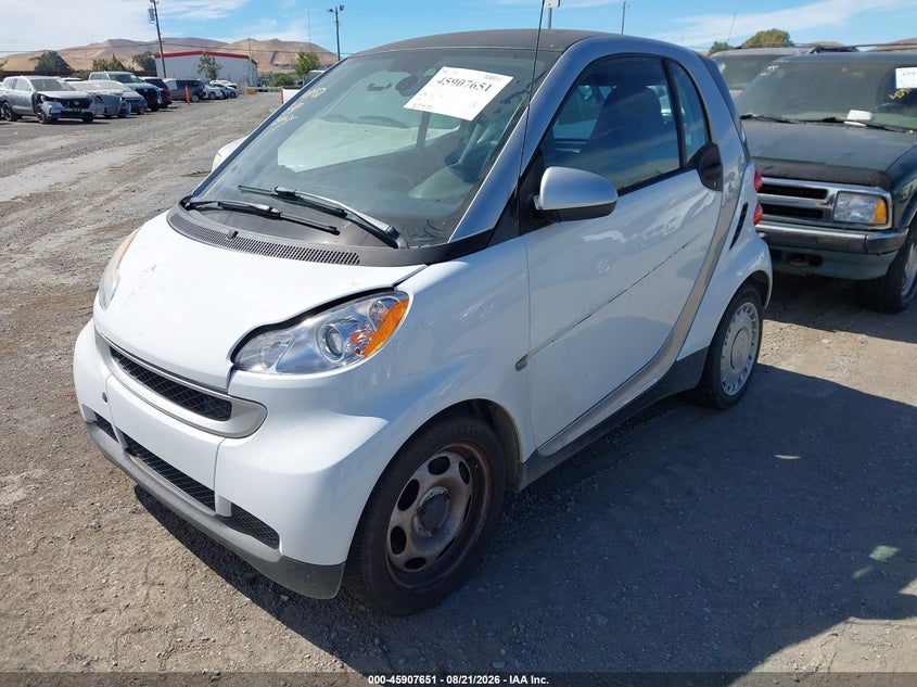 Vin: wmeej3ba1ck570089, lot: 46406718, smart fortwo pure 20122