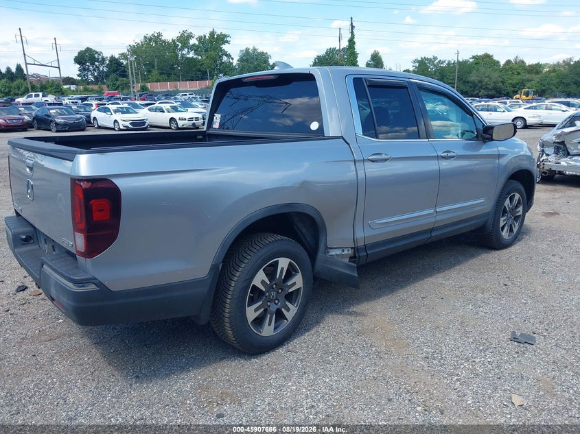 HONDA RIDGELINE 2017 VIN 5FPYK3F58HB007316