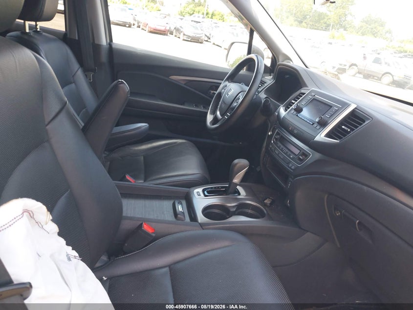 HONDA RIDGELINE 2017 VIN 5FPYK3F58HB007316