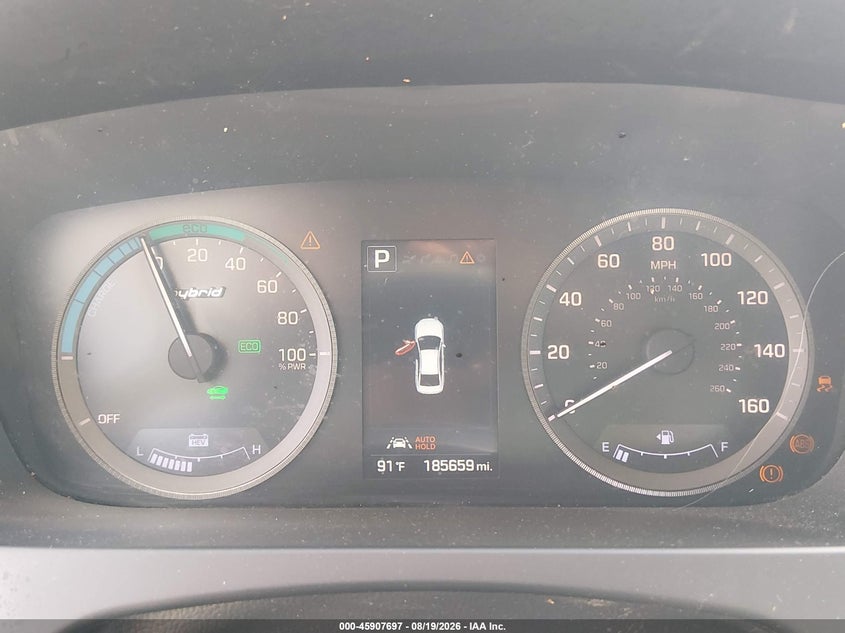 HYUNDAI SONATA HYBRID 2016 VIN KMHE34L10GA012464