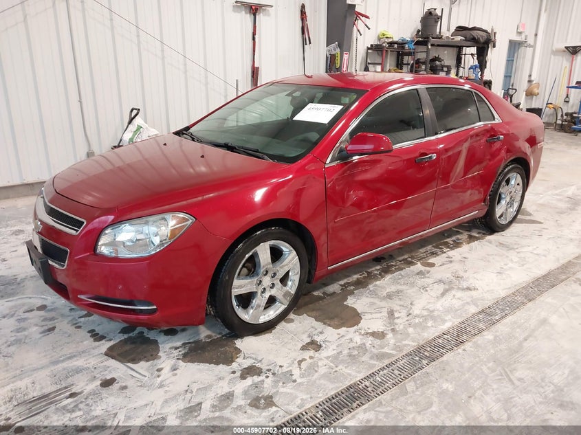 2012 Chevrolet Malibu, Left Side, IAAI, VIN 1G1ZC5E01CF346296 — photo 2