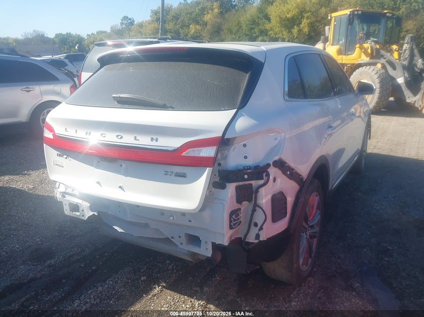 Vin: 2lmpj8lp9gbl47564, lot: 46406772, lincoln mkx reserve 20164