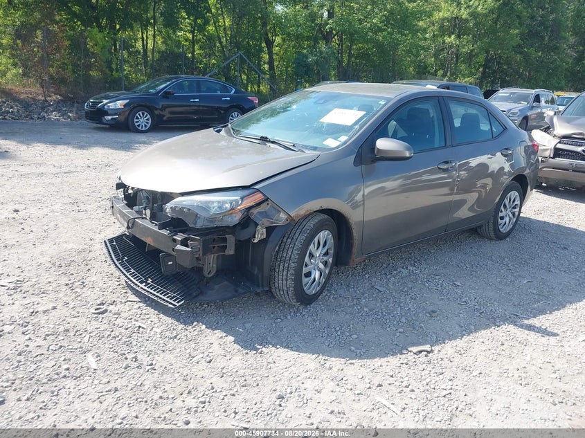 2019 Toyota Corolla, Удар спереди, IAAI, VIN 2T1BURHE5KC237965 — фото 2