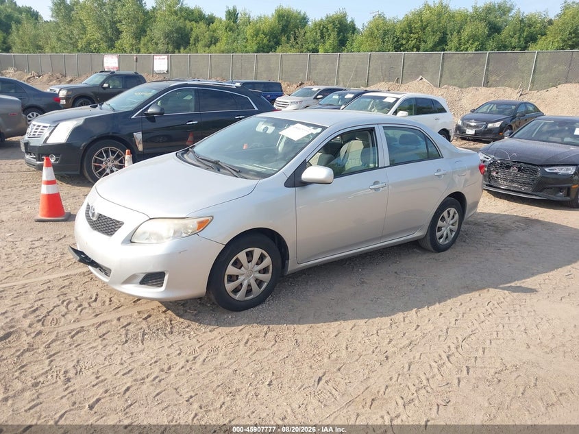 2009 Toyota Corolla, Normal Wear & Tear, IAAI, VIN JTDBL40E099048979 — photo 2