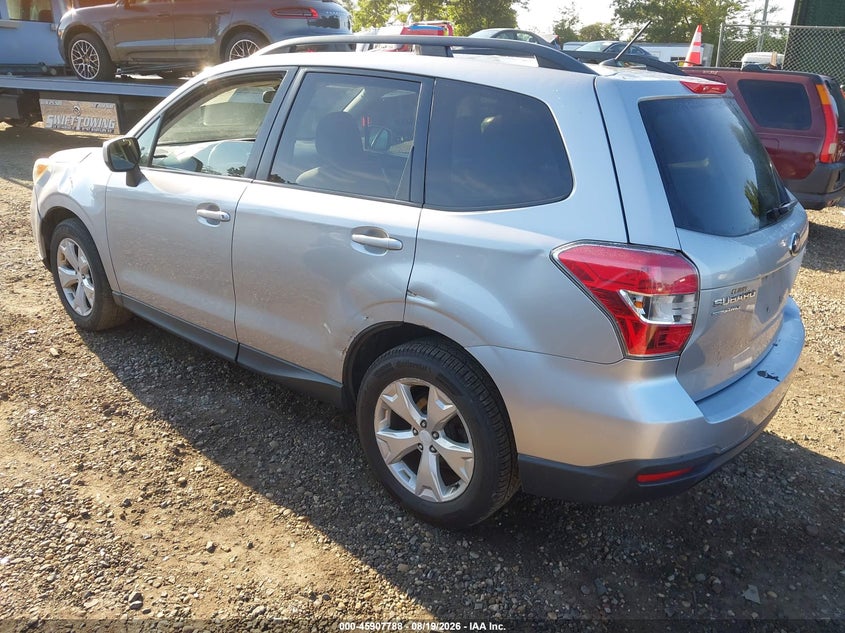 Vin: jf2sjadc6fh500286, lot: 46406856, subaru forester 2.5i premium 20153