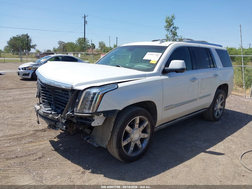 2016 Cadillac Escalade, Удар спереди, IAAI, VIN 1GYS3DKJ3GR336870 — фото 2