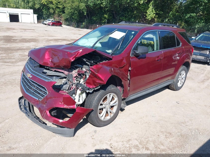 2016 Chevrolet Equinox, Front End, IAAI, VIN 2GNFLFEK1G6218343 — photo 2