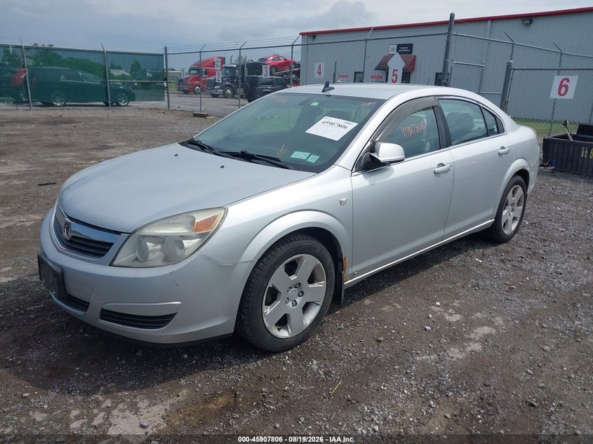 2009 Saturn Aura, Right Side, IAAI, VIN 1G8ZS57B99F135438 — photo 2