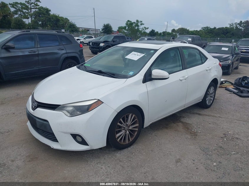 2014 Toyota Corolla, Правый бок, IAAI, VIN 2T1BURHE8EC154647 — фото 2