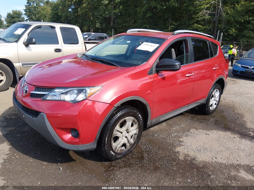 2014 Toyota RAV 4, Удар сзади, IAAI, VIN 2T3BFREV0EW212092 — фото 2