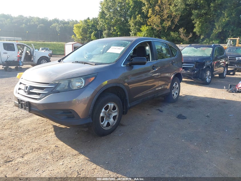 2013 Honda CR-V, Удар ззаду, IAAI, VIN 5J6RM4H36DL017398 — фото 2