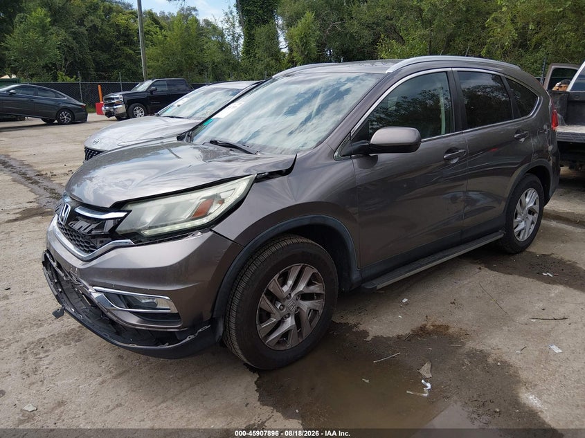 2015 Honda CR-V, Front End, IAAI, VIN 5J6RM4H76FL039584 — photo 2