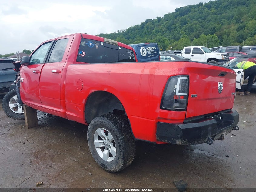 Vin: 1c6rr7gt8hs677567, lot: 46406980, ram 1500 slt  4x4 6'4 box 20173