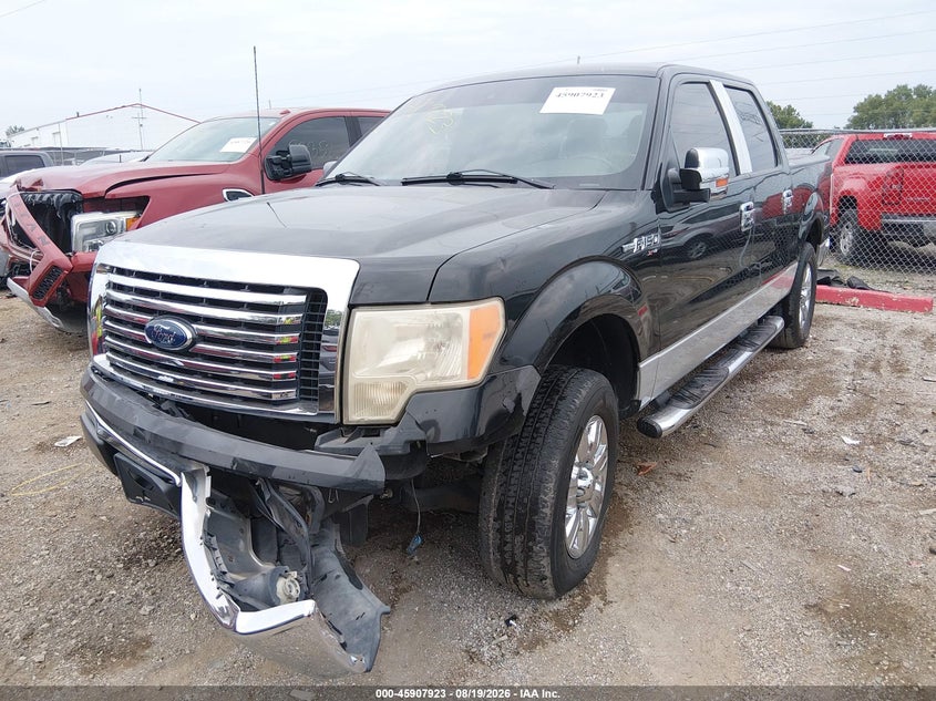 2010 Ford F-150, Front End, IAAI, VIN 1FTEW1C8XAFA36384 — photo 2